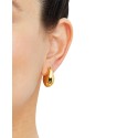 Polished Teardrop Sculptural Stud Earrings in 14k Gold