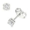 Enhancer Stud Earrings (1/4 ct. ) in 14k White Gold