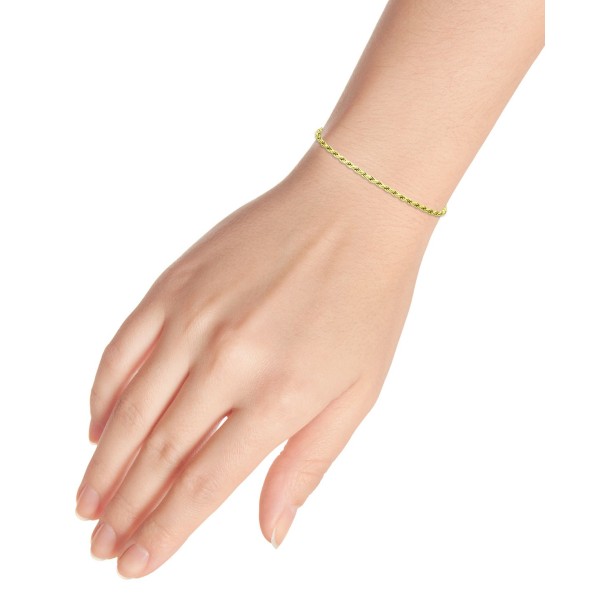 Rope Bracelet in 18k Gold-Plated 