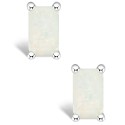 (1/3 ct. ) Stud Earrings in 14K White Gold or 14K White Gold