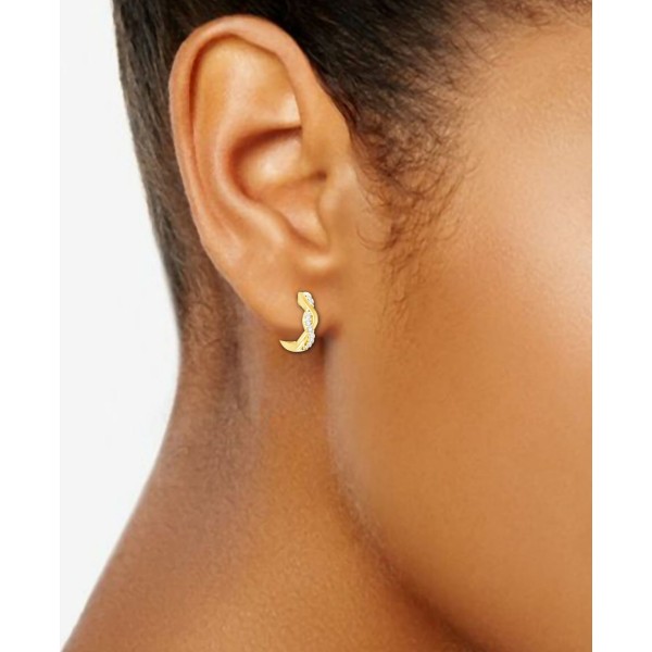 Braided Hoop Earrings (1/5 ct. ) in 14k Yellow or Gold