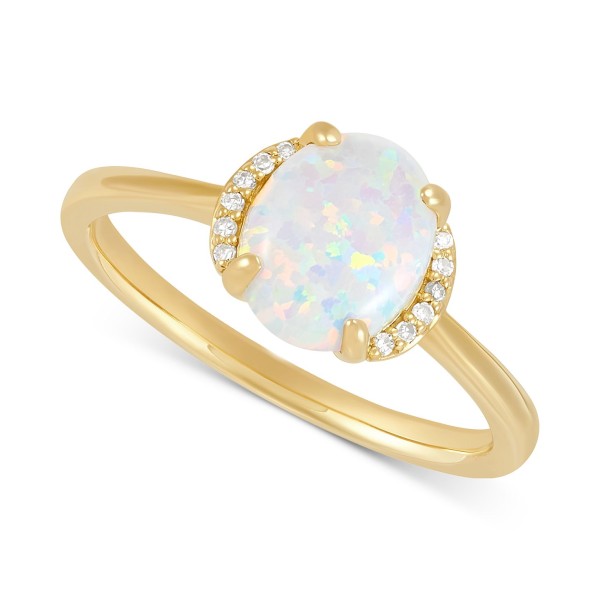 (1 ct. ) & (1/10 ct. ) Statement Ring in 14k Gold