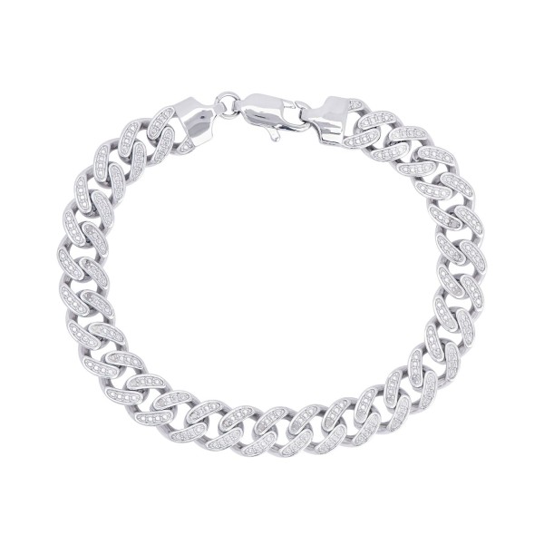 Chain Bracelet in Fine Plate