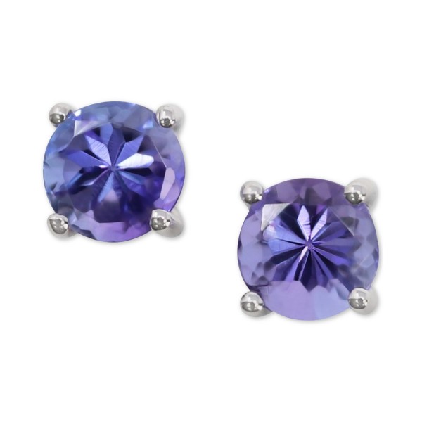 Stud Earrings (1/2 ct. ) in 14k White Gold 