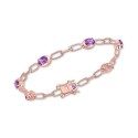 Amethyst Rope Bracelet (3-1/2 ct. ) in Gold-Plated 