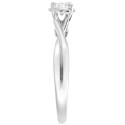 Solitaire Engagement Ring (1/3 c.t. ) in 14k White Gold