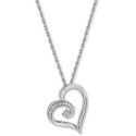 Heart Pendant Necklace (1/10 ct. ) in