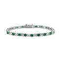 Cubic Tennis Bracelet in