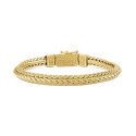 Woven Bracelet in 14k Gold-Plated 