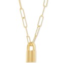 Padlock Paperclip Pendant 18