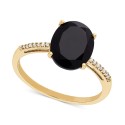 Onyx (10 x 8mm) & Ring in 14k Gold