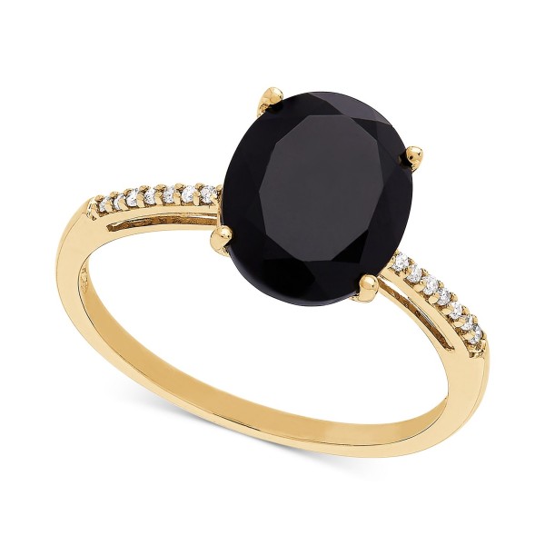 Onyx (10 x 8mm) & Ring in 14k Gold