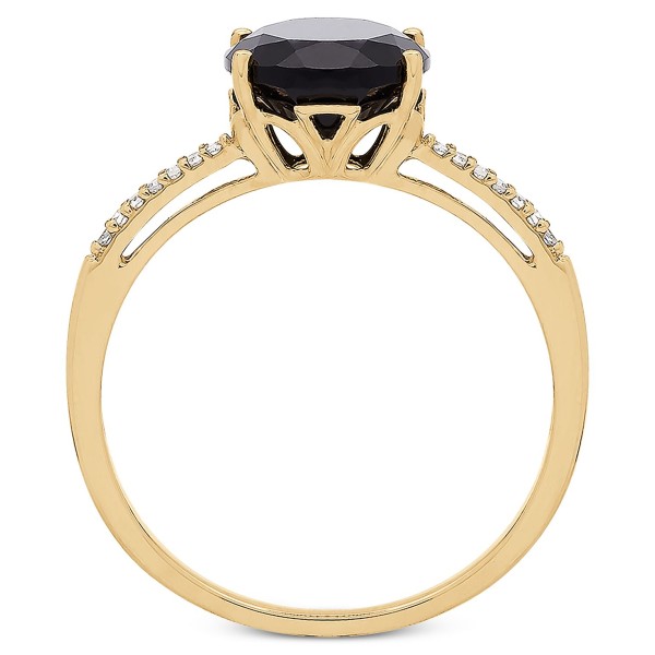 Onyx (10 x 8mm) & Ring in 14k Gold