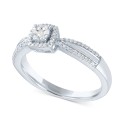 Cluster Promise Ring (1/6 ct. ) in