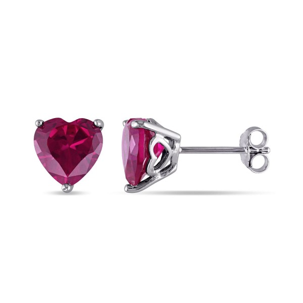 (5 1/2 ct. ) Heart Stud Earrings in