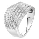 Multirow Crossover Ring (3/4 ct. ) in