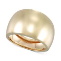 Polished Dome Statement Ring in 10K Gold