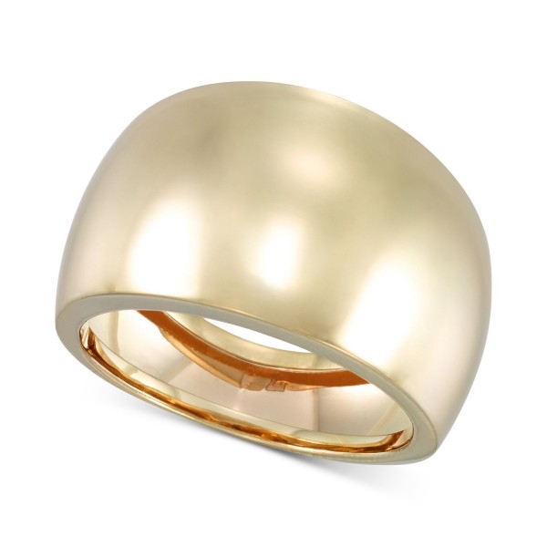 Polished Dome Statement Ring in 10K Gold