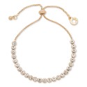 Gold-Tone Tennis-Style Slider Bracelet